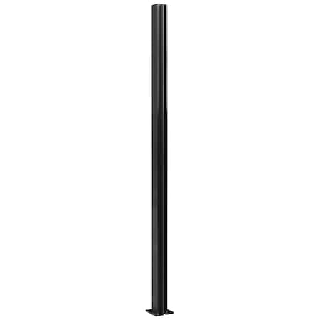 Cr Laurence Matte Black 30-in Center Design Series Partition Post D990BL30C